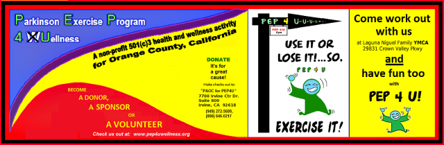 PEP4U Gym - Parkinson's Exercise Program main logo.