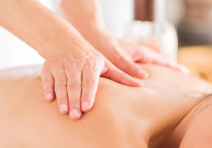 Woman Receiving Massage