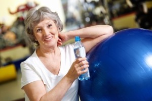 senior-yoga-water