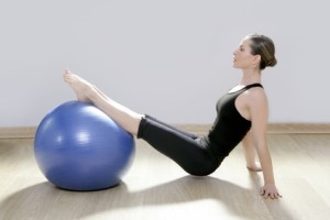 pilates woman stability ball gym fitness yoga