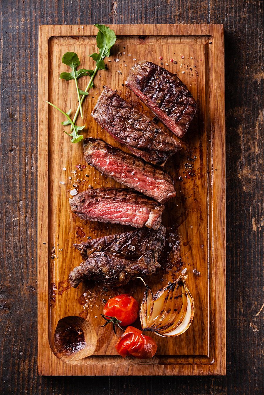 Sliced-steak