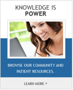 Browse our community and patient resources.